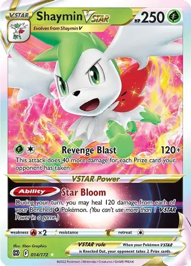 Pokemon Shaymin VSTAR PSA 2024 10